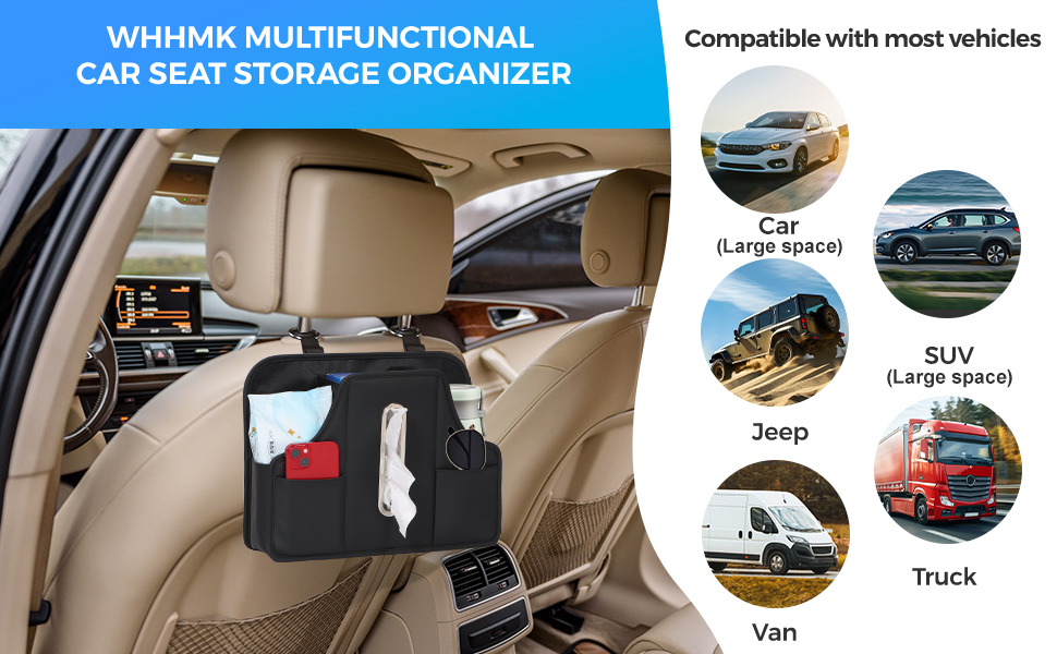 car seat storage organizer