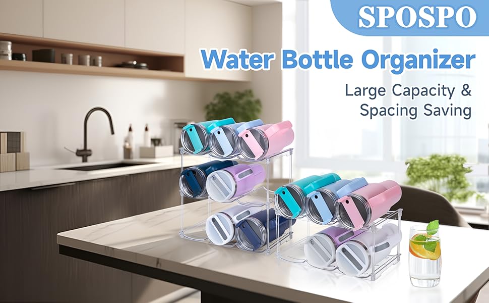 water bottle organizer