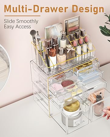 cosmetic organizer makeup storage makeup organizer for vanity