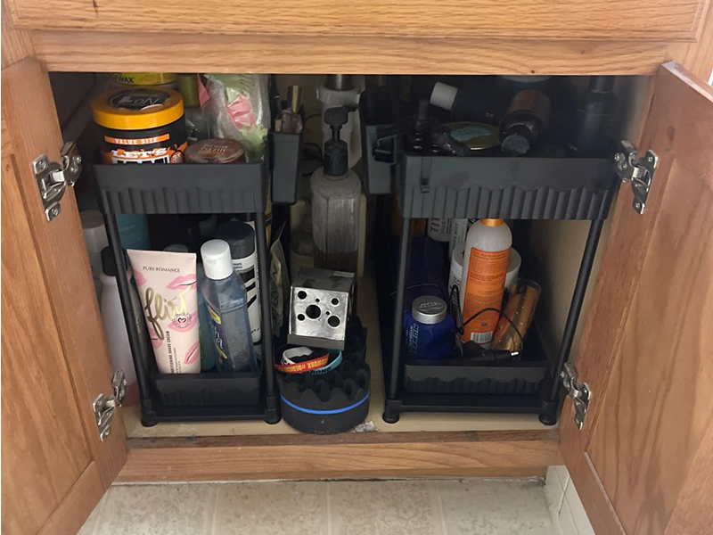 under sink organizer