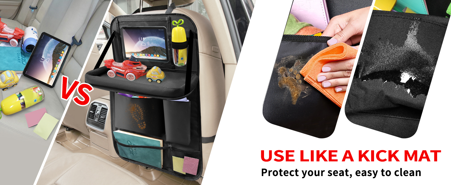 car seat protector kick mat