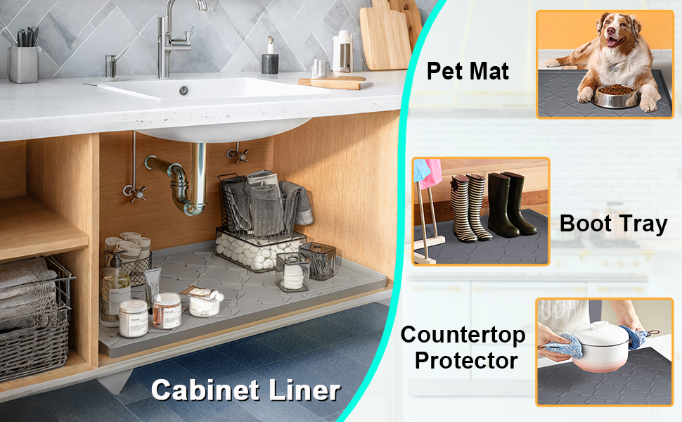 many uses as dog food mat boot tray shelf liner