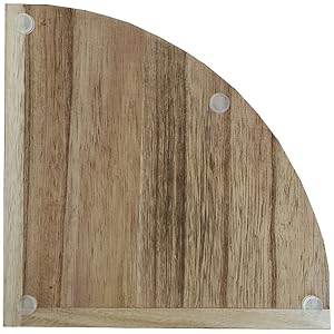 Corner countertop organizer
