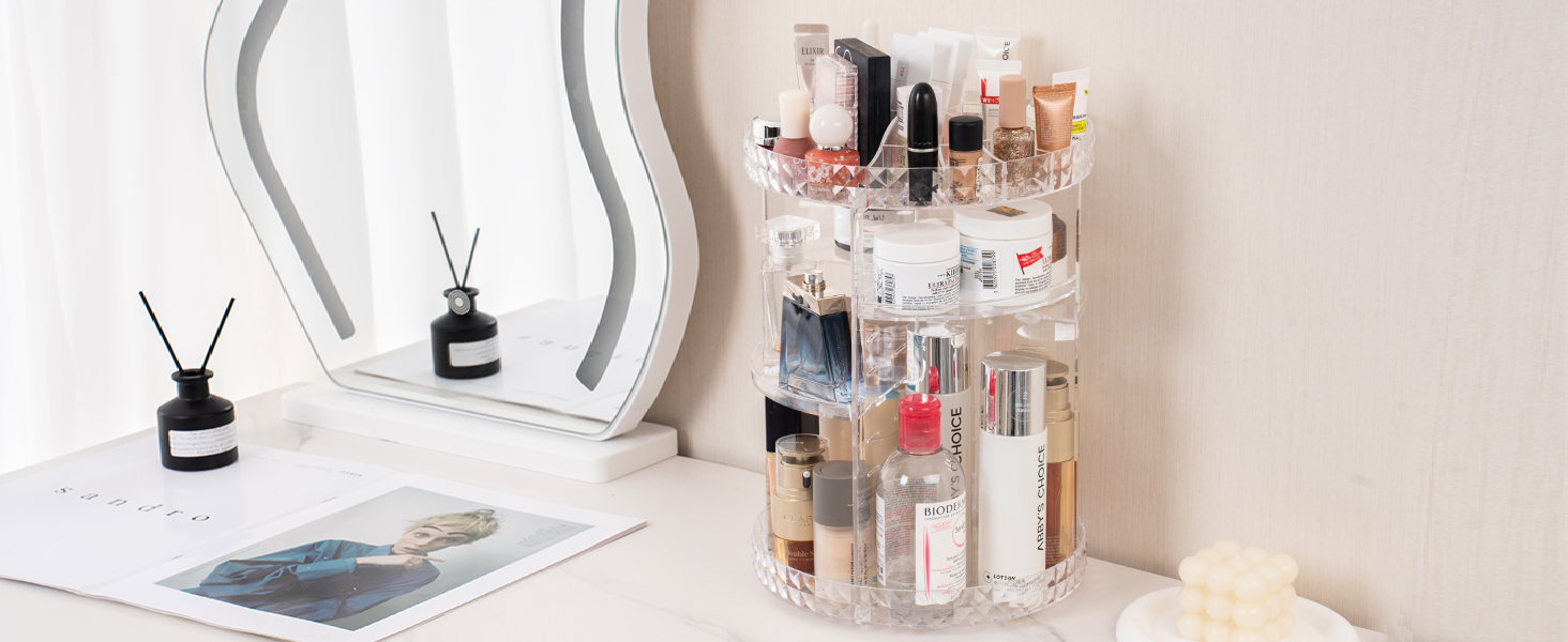 Clear Makeup Organizer