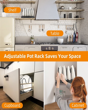 pot and pan organizer 