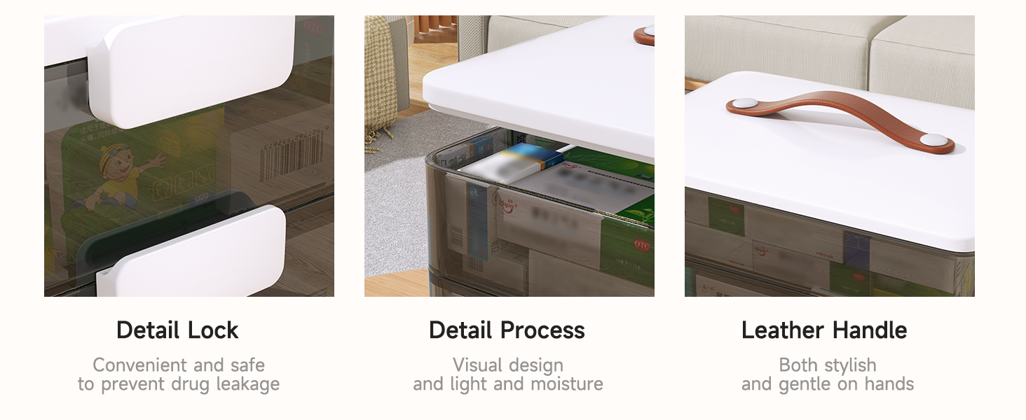 3-Tier Medicine Storage Box 