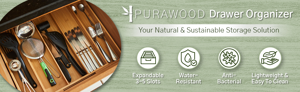 wooden drawer organizer bamboo drawer organizer kitchen bamboo flatware organizer bamboo silverware 