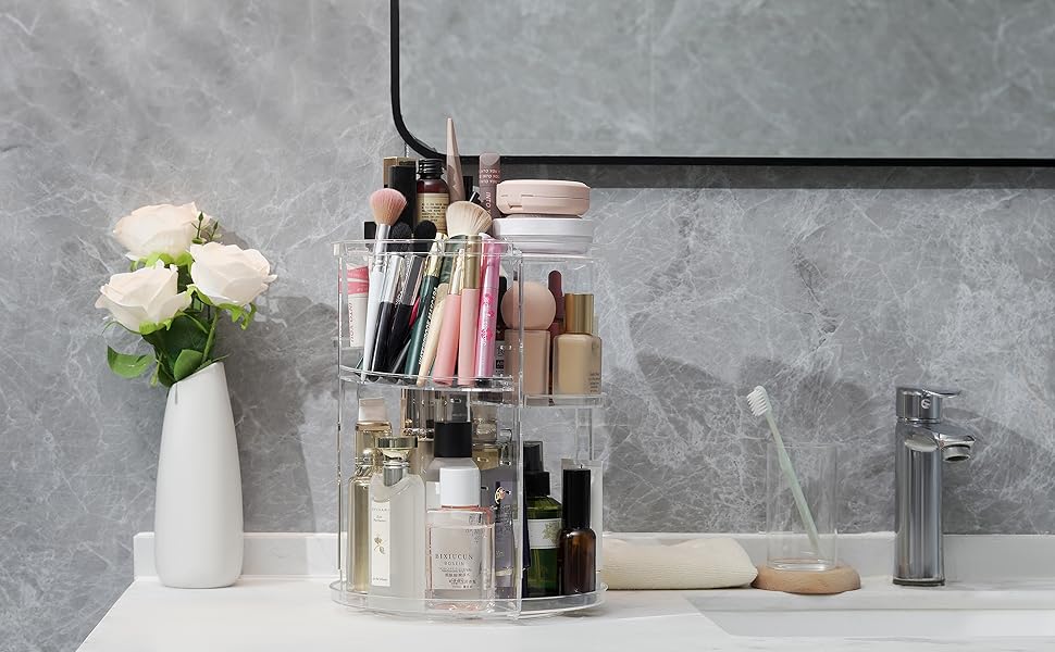 Rotating Makeup Organizer