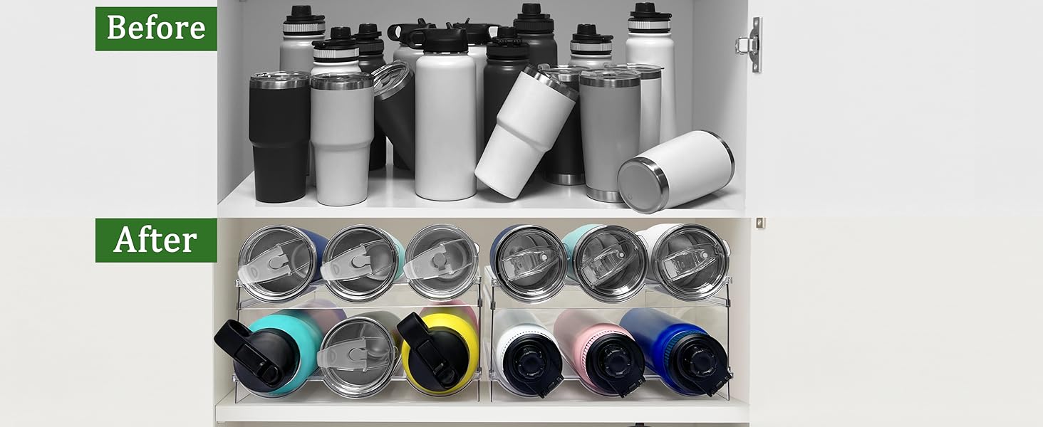 water bottle storage