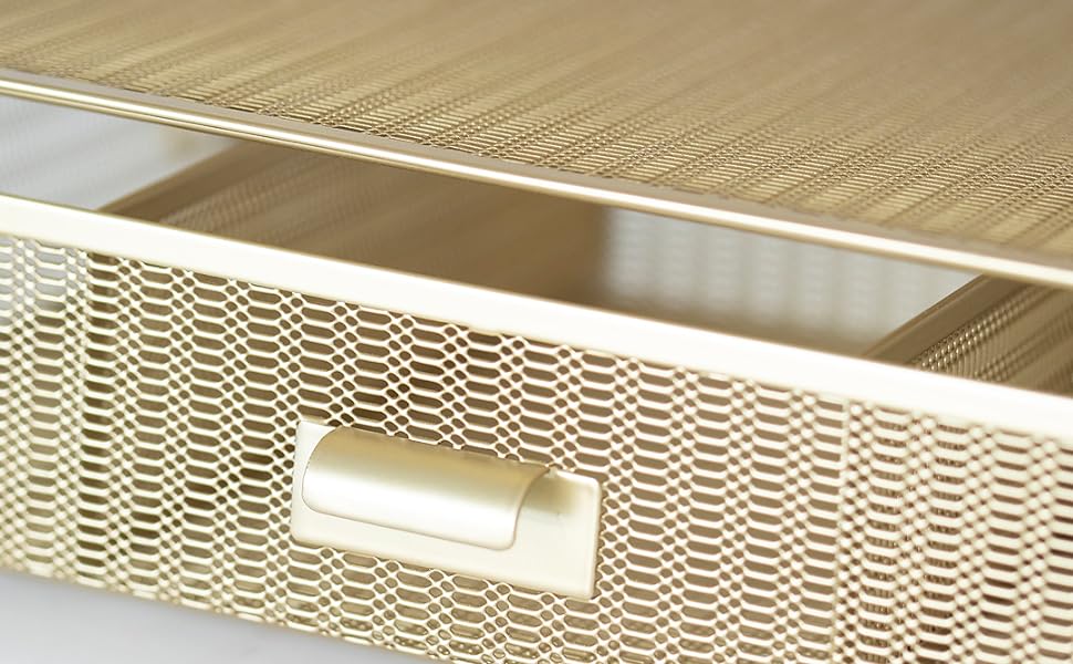gold desk accessories