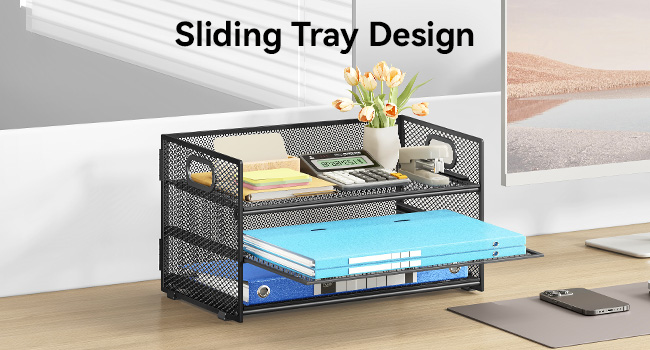 sliding tray