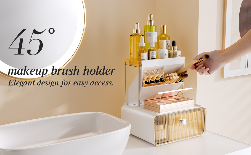 skin care organizer skincare organizer perfume organizer pajiriona makeup organizer with drawers