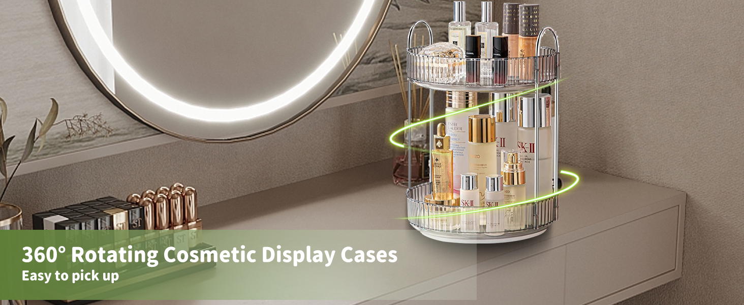 Rotating Makeup Organizer