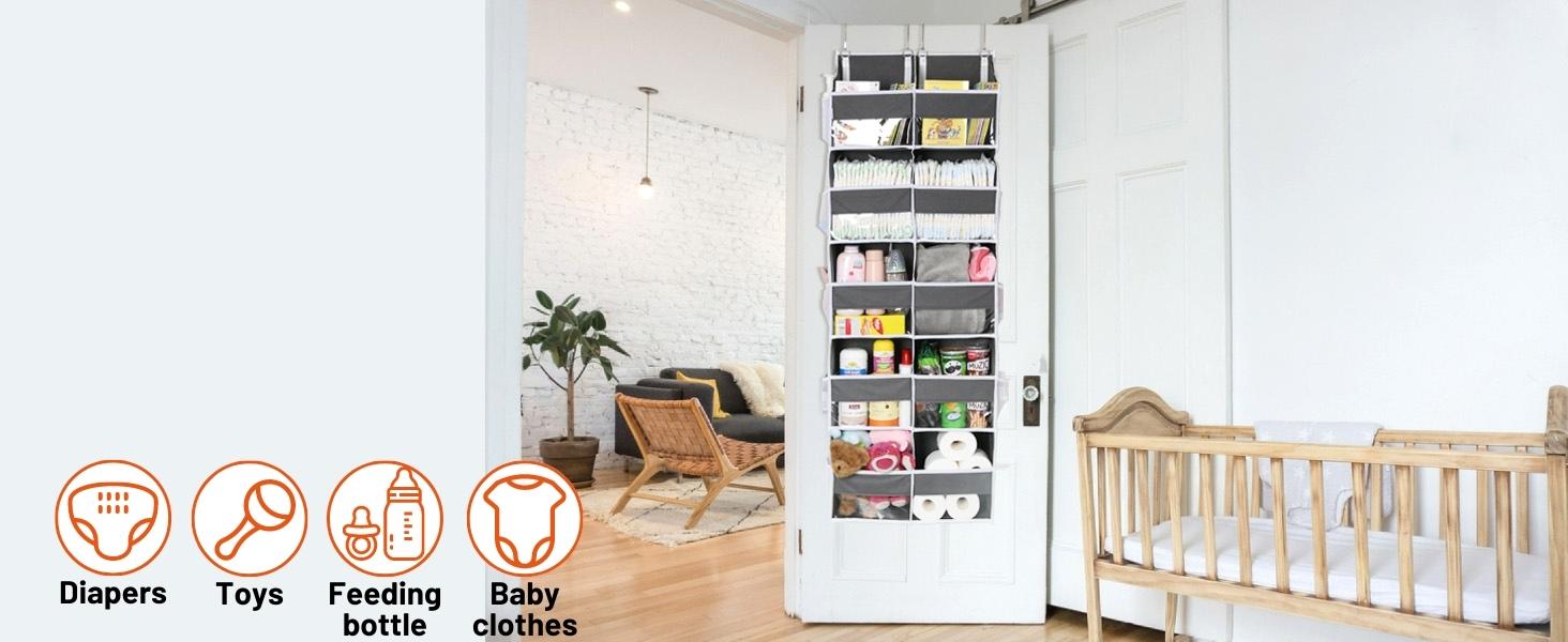 nursery organizer storage