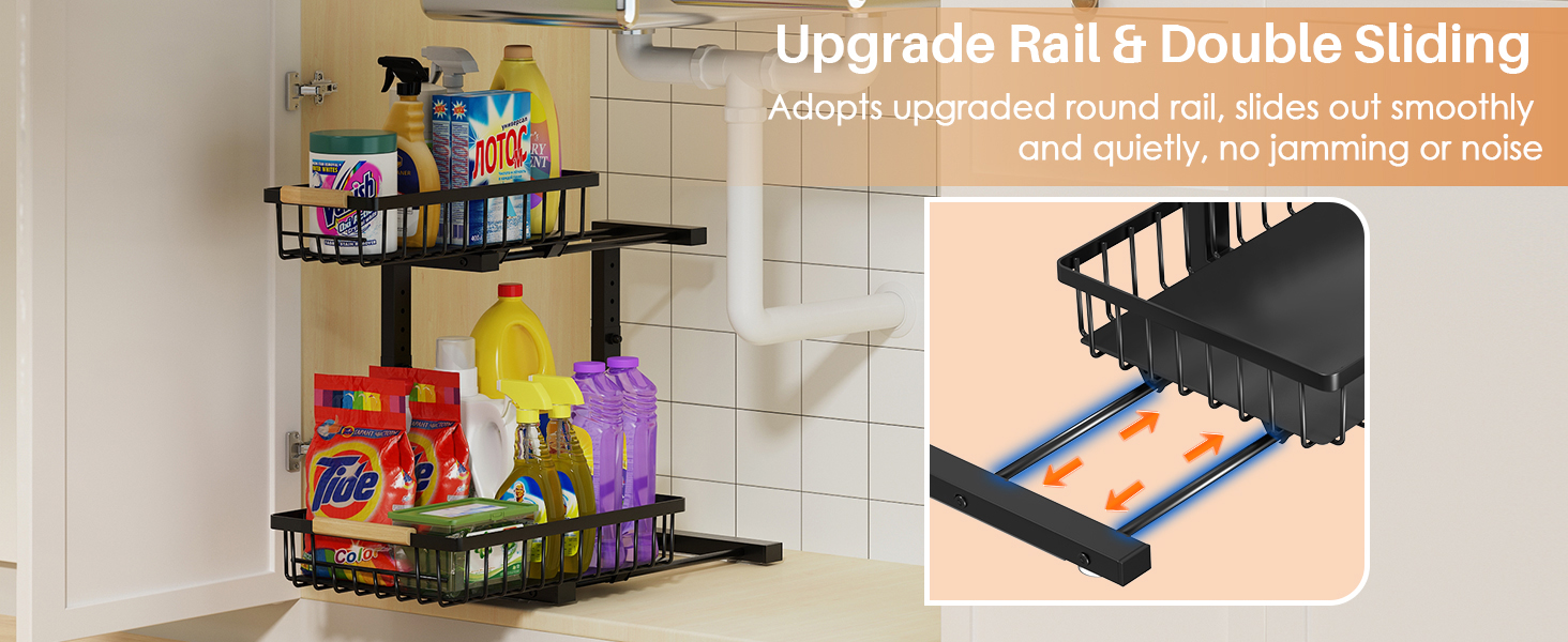 under sink organizers and storage