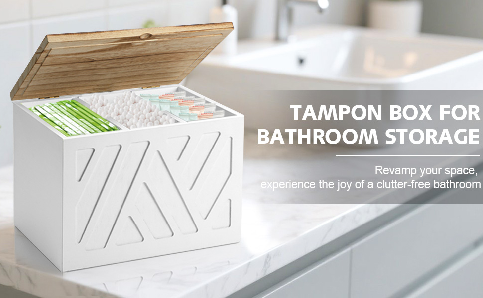 tampon box for bathroom