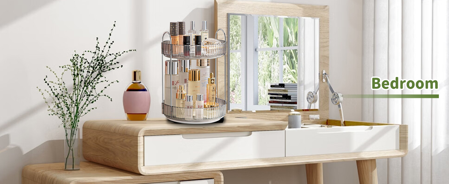 Rotating Makeup Organizer