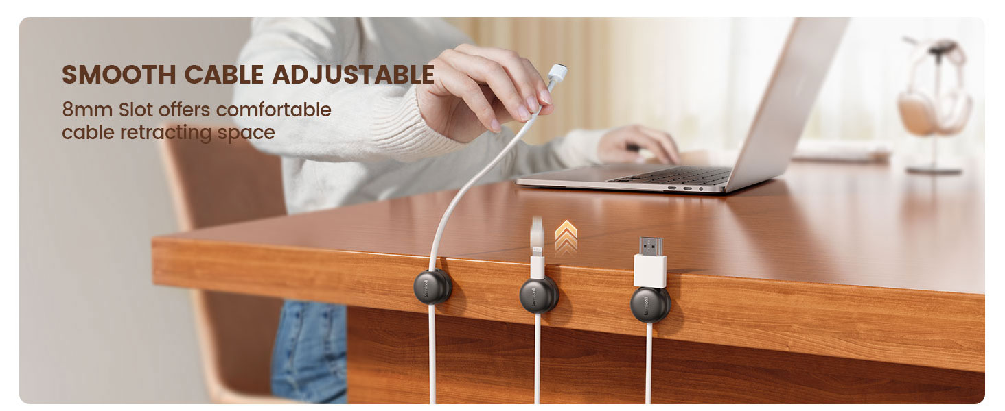 cable clips for desk for nightstand organizer accessories