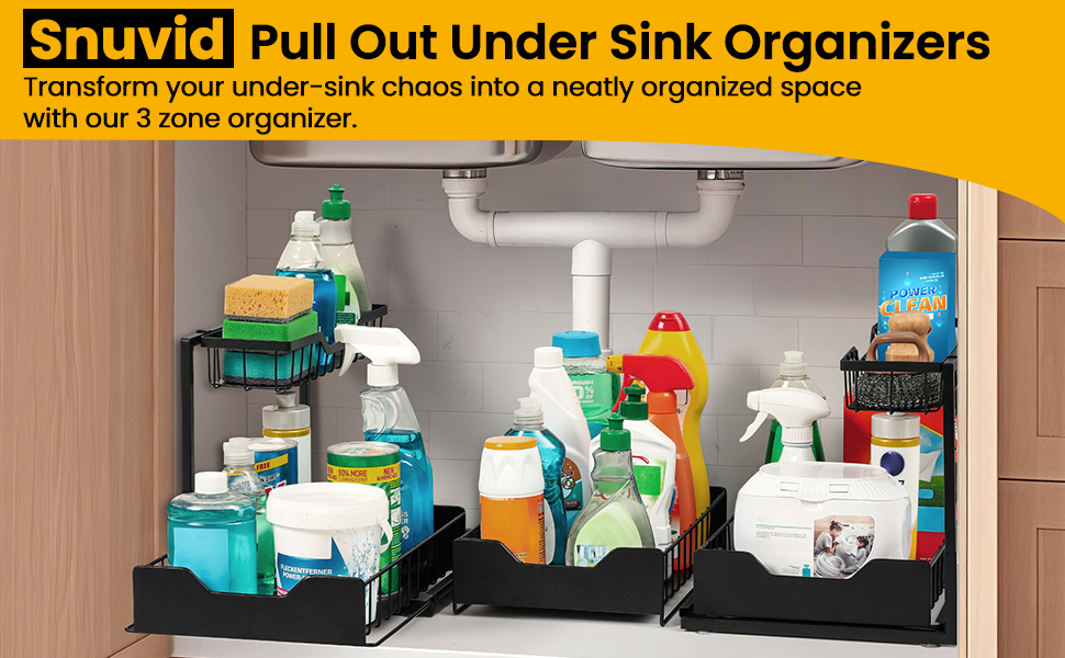 under sink organizer