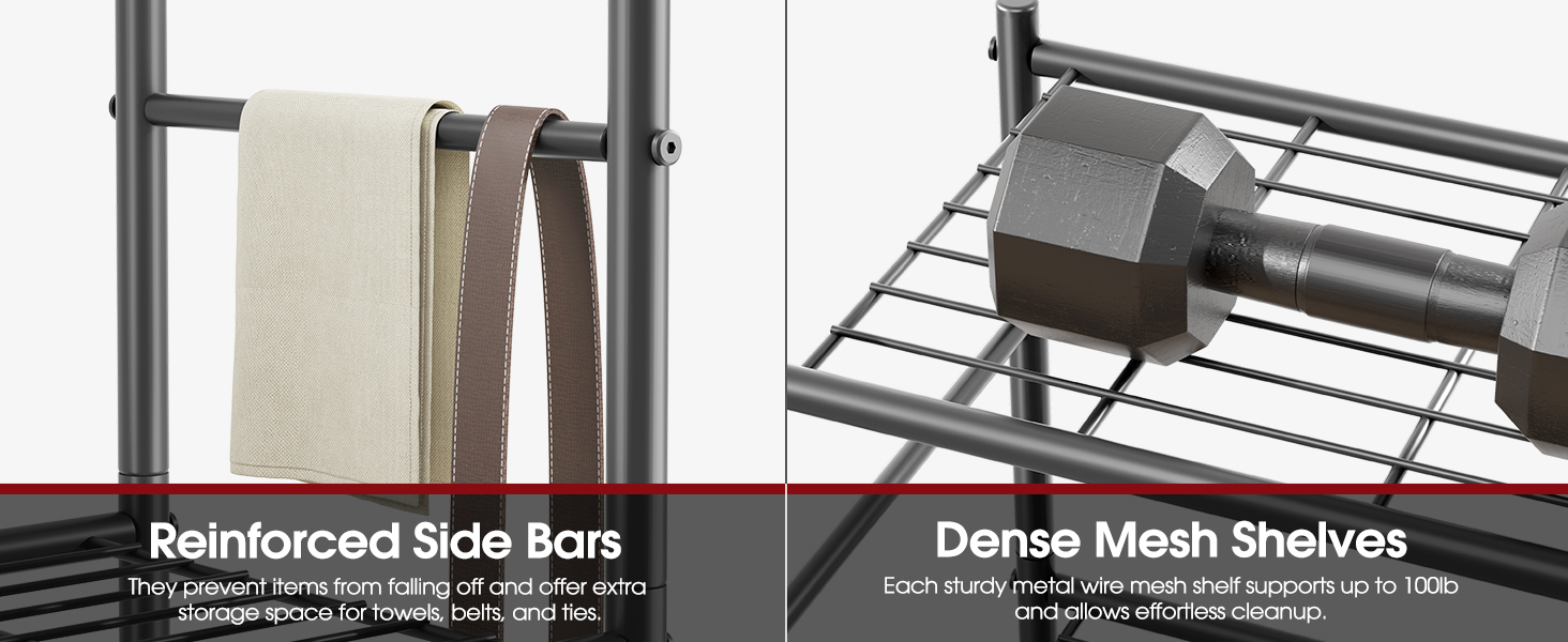storage shelves