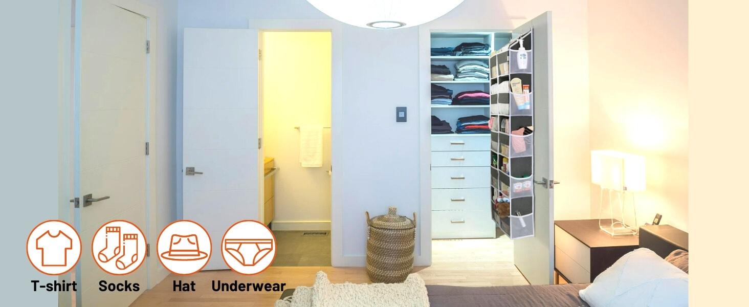 door organizer hanging