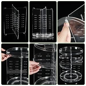 Rotating Makeup Organizer
