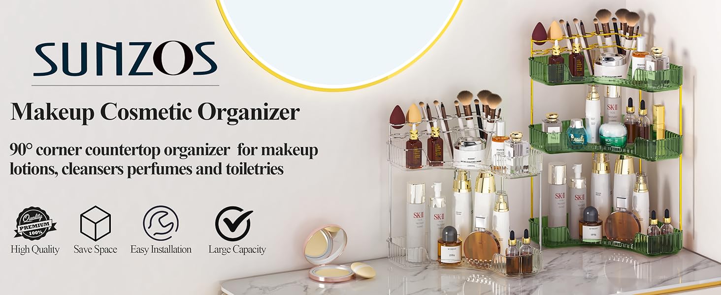 Bathroom Organizer Countertop