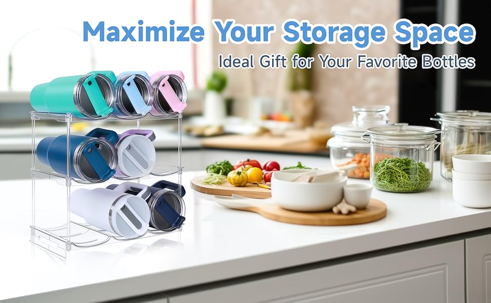 water bottle organizer