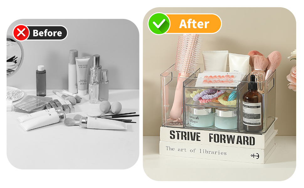 Space-Saving Clarity & Convenience