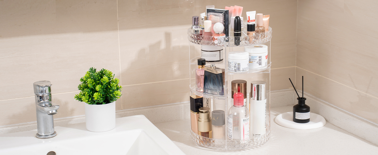 Clear Makeup Organizer