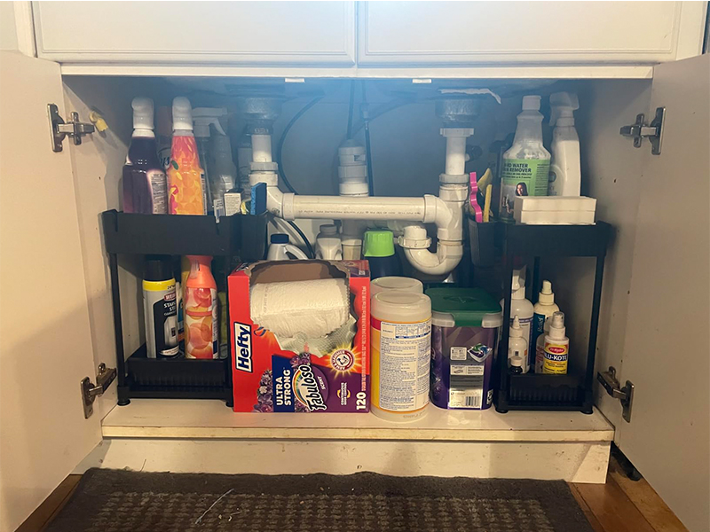 under sink organizer