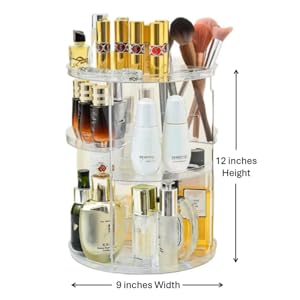 image of organizer wiht dimensions 9 inches by 12 inches