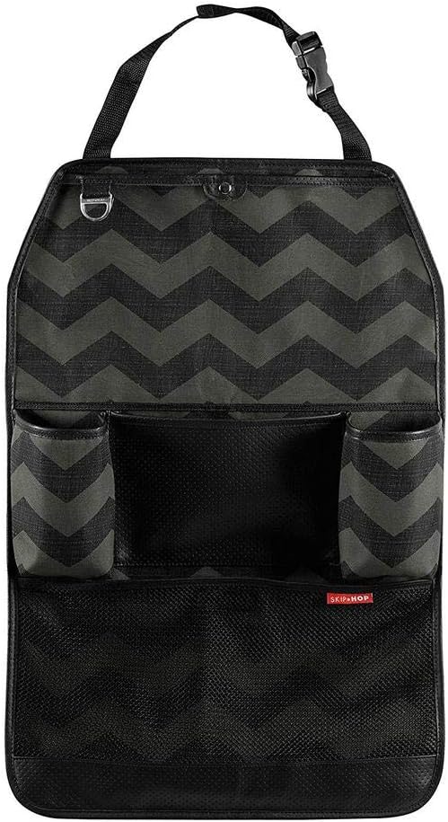 Skip Hop Back Seat Car Organizer, Style Driven, Black