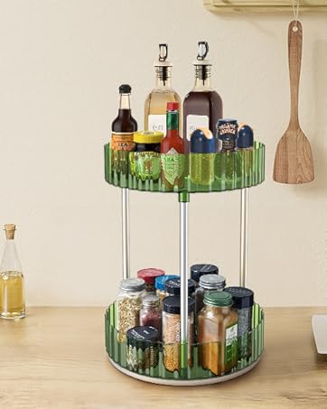 360 rotating makeup organizer