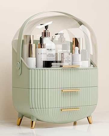make up organizers and storage