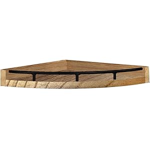 Corner counter shelf