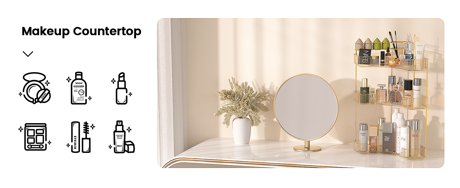 Makeup Organizer for Vanity