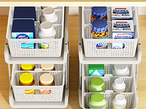 bathroom counter organizer