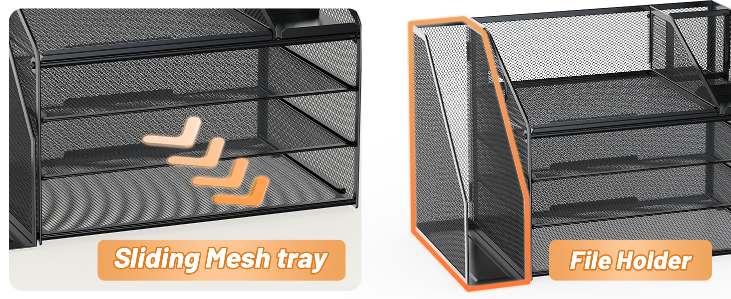paper tray organizer for desk