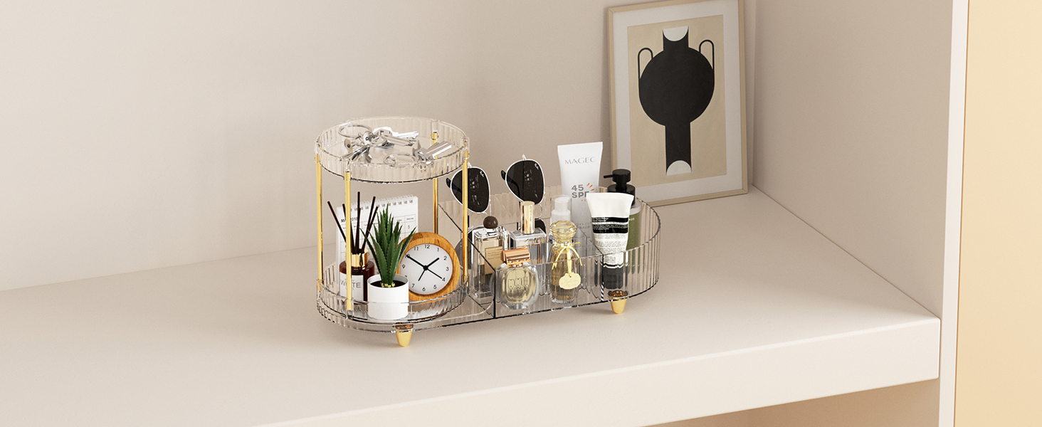 makeup and skincare organizer
