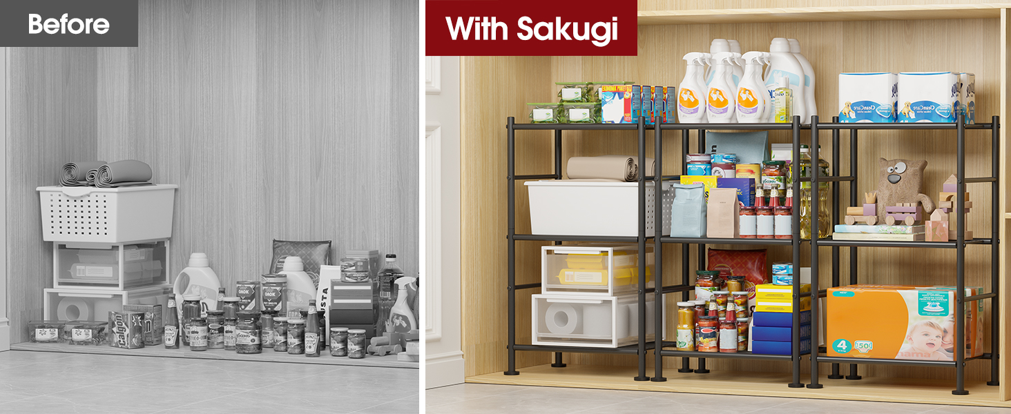 storage shelves