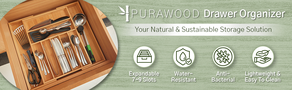 wooden drawer organizer bamboo drawer organizer kitchen bamboo flatware organizer bamboo silverware 