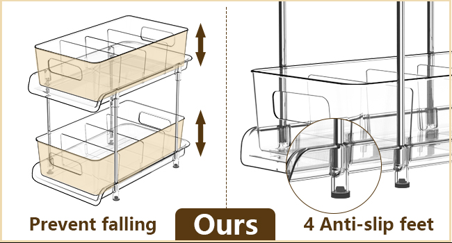 under sink organizers and storage