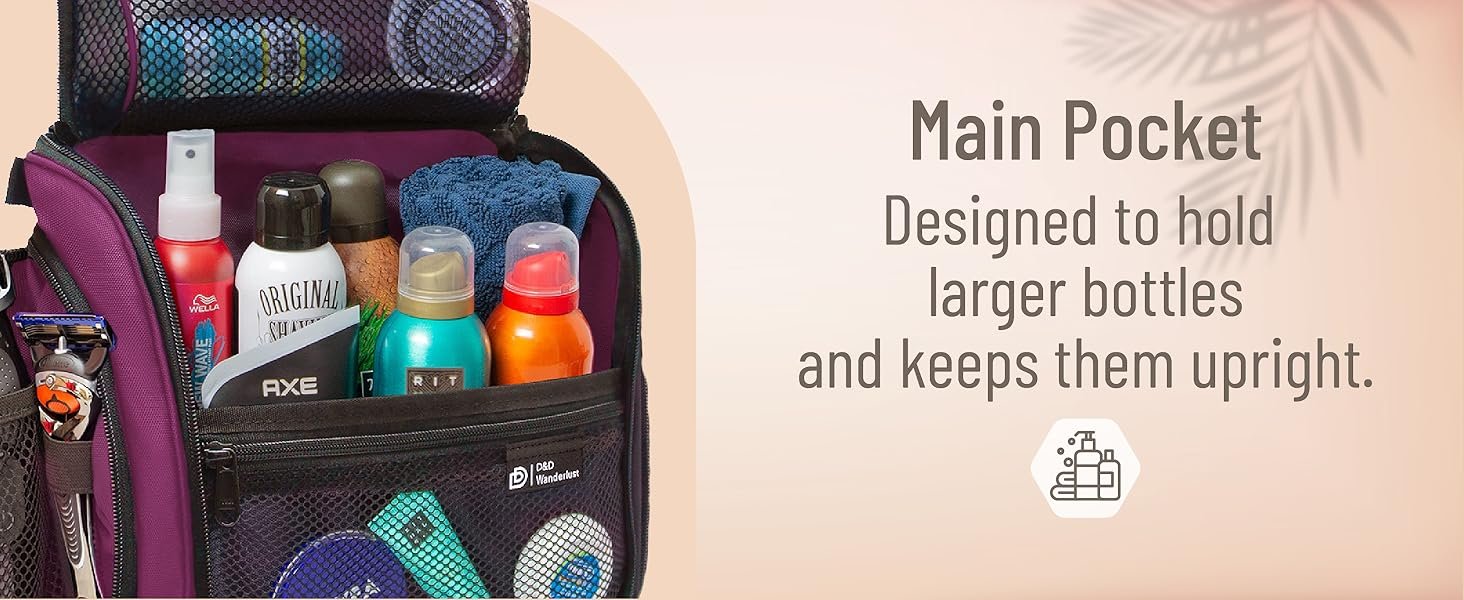 men's toiletry travel bag bathroom travel bag hanging cosmetic bag travel bathroom bag shower bag