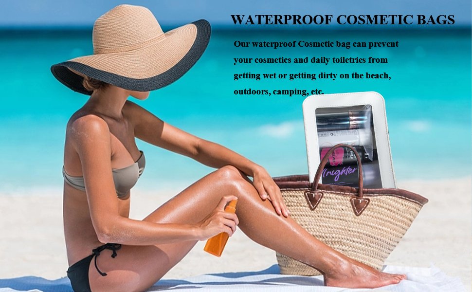 clear makeup bags with zipper clear makeup pouch clear makeup organizer bag make up bags for women