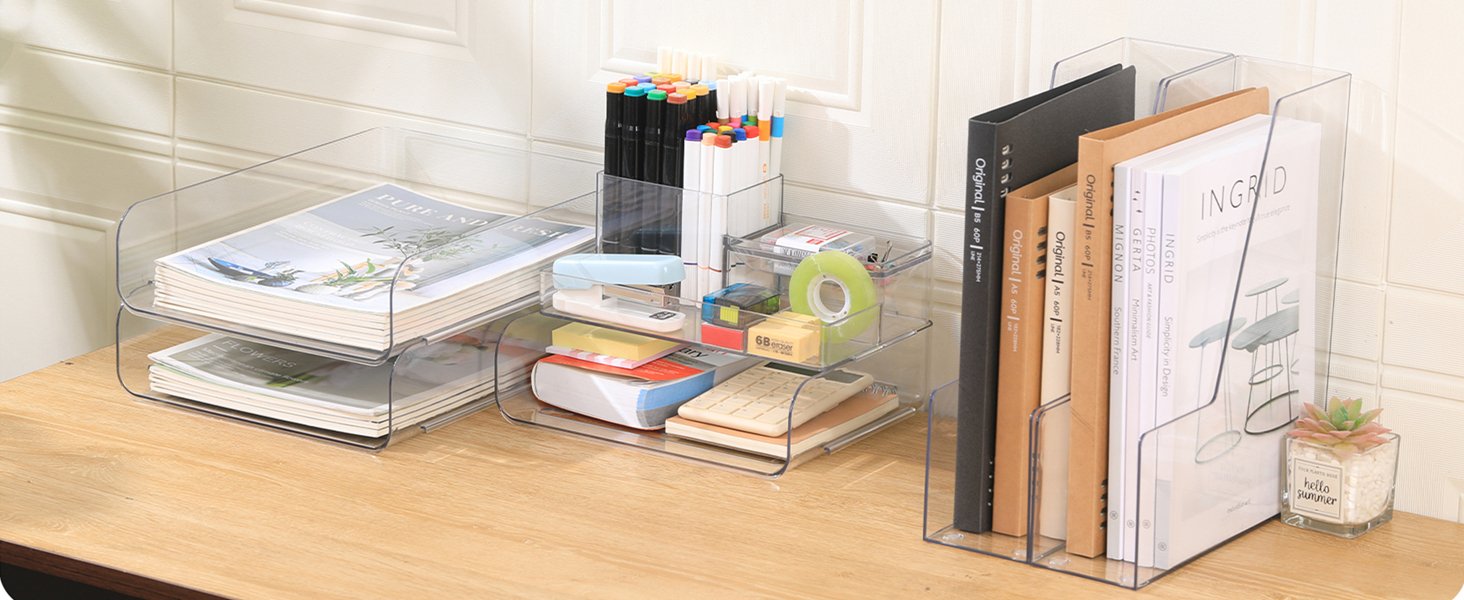 Paper Letter Tray File Organizer