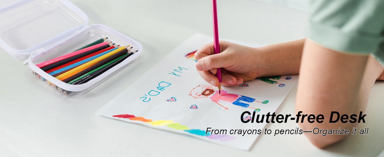 clear pencil case