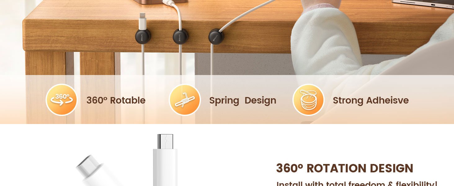 phone cord holder for nightstand cable clips for desk desk cord holder cord organizer clips
