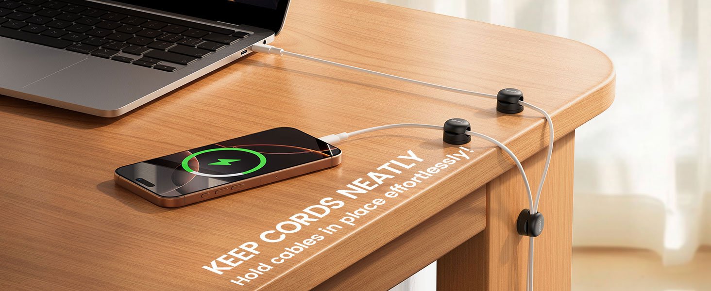 desk cable management cord holder clips phone cord holder clips for desk organizer organization