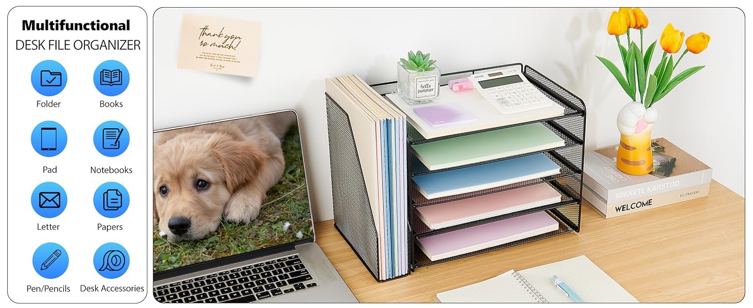 desk file organizer accessories office supplies